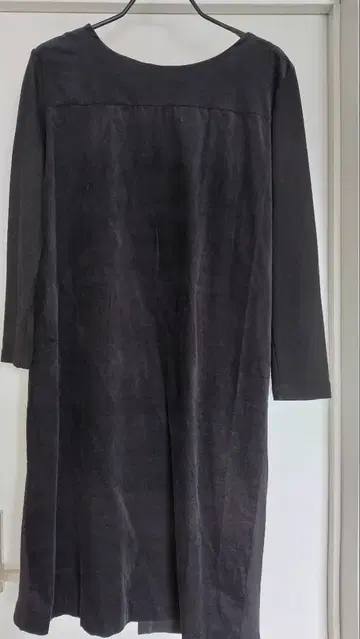 7부 소매 원피스 블랙 audrey and john wad