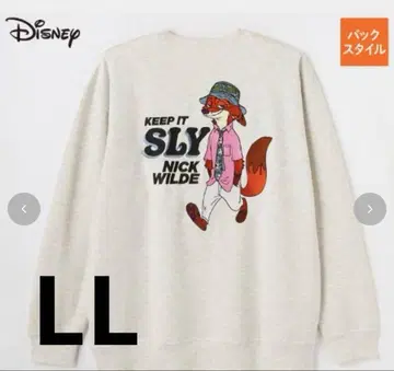 디즈니 주토피아 닉 트레이닝복 백 프린트 LL 사이즈