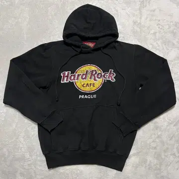 Hard Rock CAFE 후드티 맨투맨 후디 블랙 M 프라하