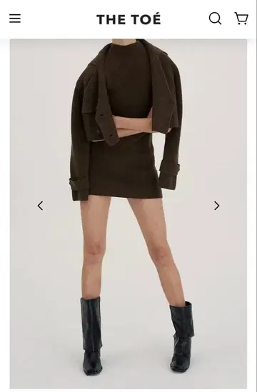 빅토리아 니트 세트 그레이 / s 바nhof 삭스