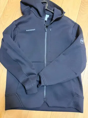 MAMMUT 풀 지퍼 후디 2XL 블랙