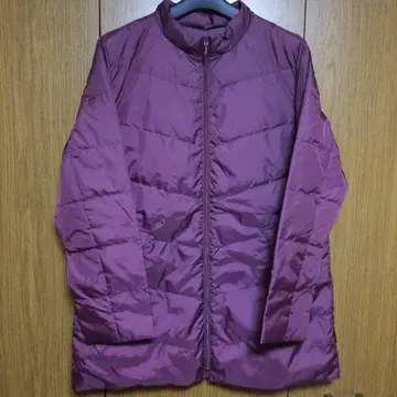 CROCODILE 퍼플 다운 자켓