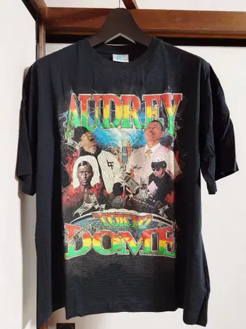 오드리 올 나이트 니폰 in 도쿄돔 빅 실루엣 T셔츠 M