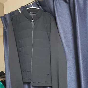 ZARA 블랙 다운 자켓 L