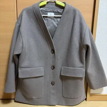 LOWRYS FARM 그레이지 노카라 자켓