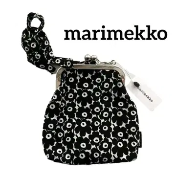미사용품 Marimekko [ unikko 가마구치 숄더백 ]