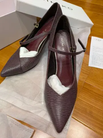 HIMIKO 퍼플 스트랩 펌프스