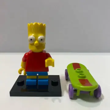 레고 바트 심슨 피규어 스케이트보드 세트