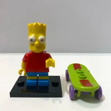 레고 바트 심슨 피규어 스케이트보드 세트