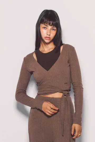 VERSION OF YOU Cache Coeur Cardigan