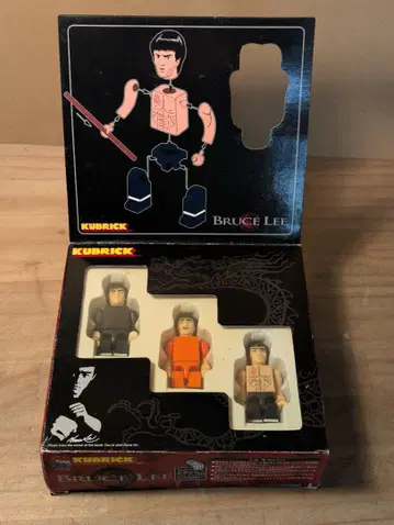 Bruce Lee Kubrick 피규어 세트 블루스 리