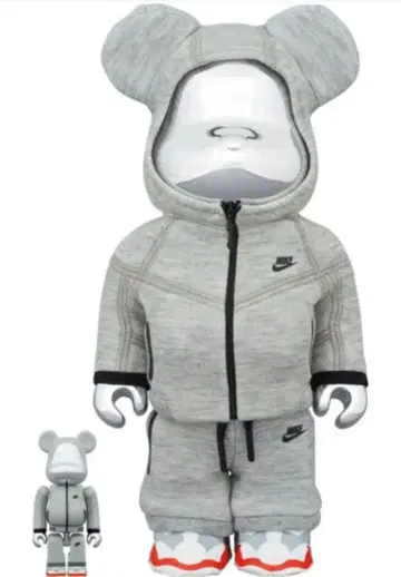 가격 인하 가능 Nike 베어브릭 그레이 400% + 미니 베어브릭