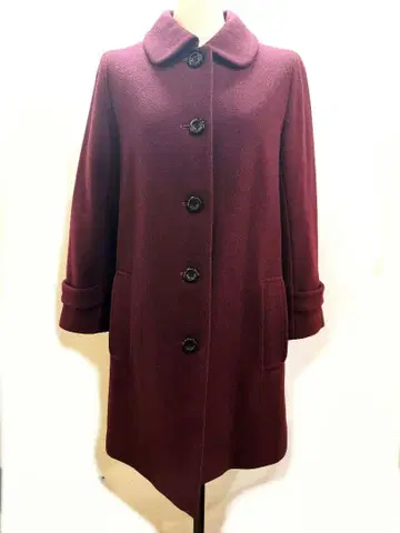 투 비 바이 에네스베 스텐카라 코트 와인 레드