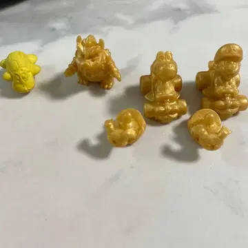 마리오 캐릭터 피규어 6개 세트