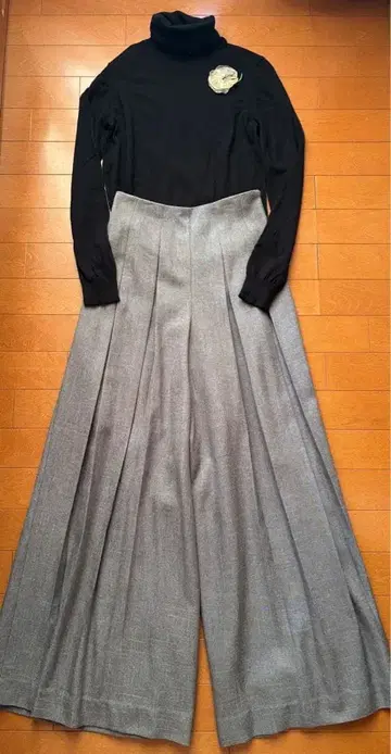 SNIDEL 와이드 팬츠