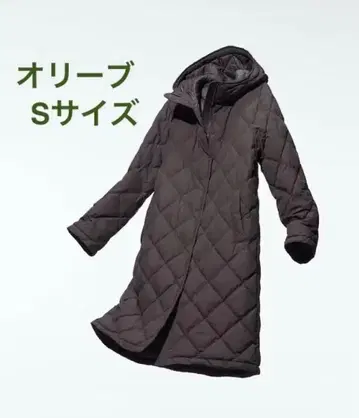 퍼프 테크 롱 코트 릴랙스 핏