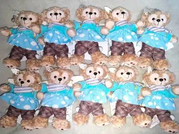 도쿄 디즈니 씨 더피 인형 배지 10개