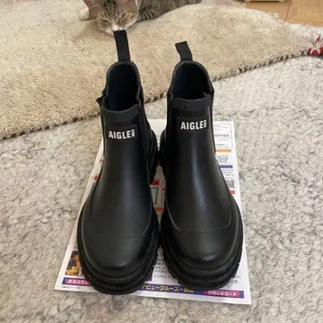 에이글 숏 레인부츠 사이드 고어 22.5cm