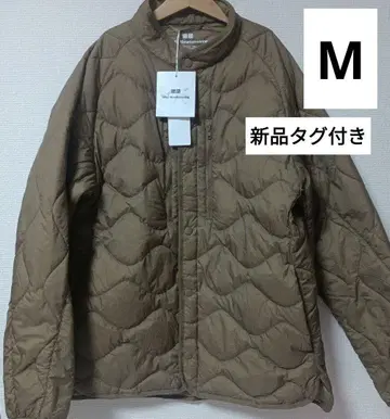 UNIQLO 화이트 마운티니어링 하이브리드 다운 자켓 M