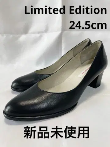 [ 새상품 ] Limited Edition 블랙 펌프스 24.5cm