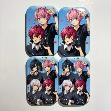 기사X KnightX 바우군 테루토군 캔뱃지 캔뱃지