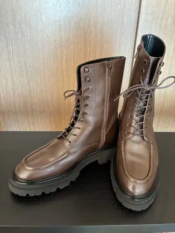 PASCUCCI 파스쿠치 레이스업 부츠 36 이탈리아제