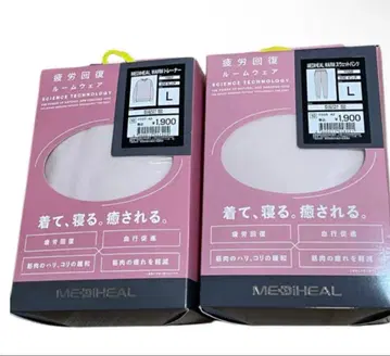 MEDIHEAL WARM 상하의 세트 L 핑크 여성용 워크맨