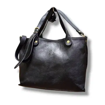 IL BISONTE 숄더백 핸드백 가죽