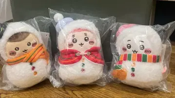 치이카와 제일복권 마스코트 3종 세트