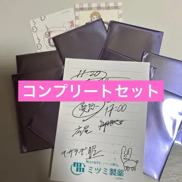 금박 폴라로이드풍 카드 전 9종 컴프 세트