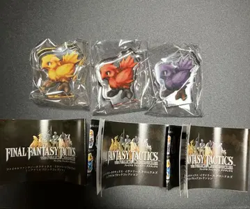 FF 택틱스 미니 아크릴 블록 컬렉션 초코보 3종