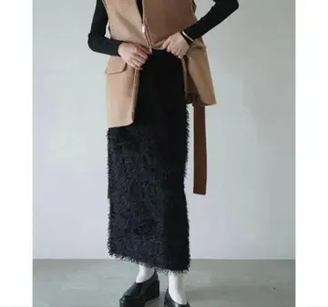clane 프린지 스커트 사이즈 1