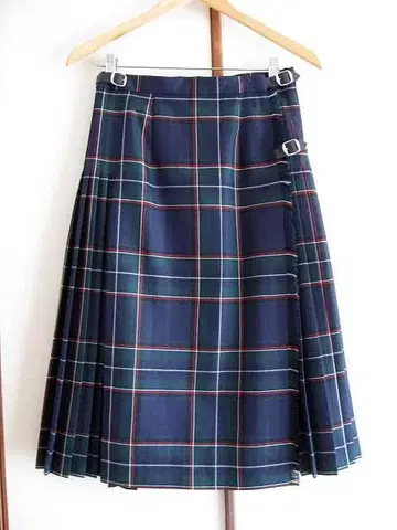 O'NEIL of DUBLIN 오닐 오브 더블린 체크 무늬 랩스커트