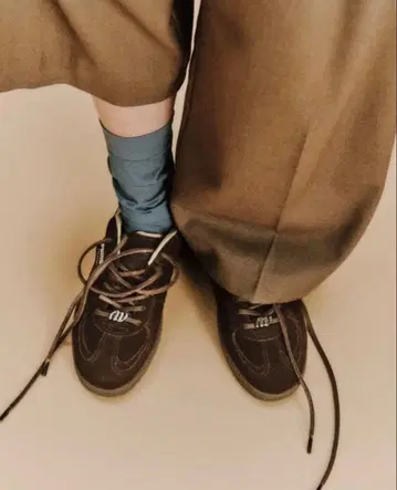 PUMA x Ameri 스니커즈 23cm 브라운