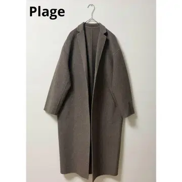 플라주 해밀턴 코트 여성용 36 체스터 코트 더블 페이스