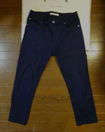 MEN'S MELROSE 네이비 치노 팬츠