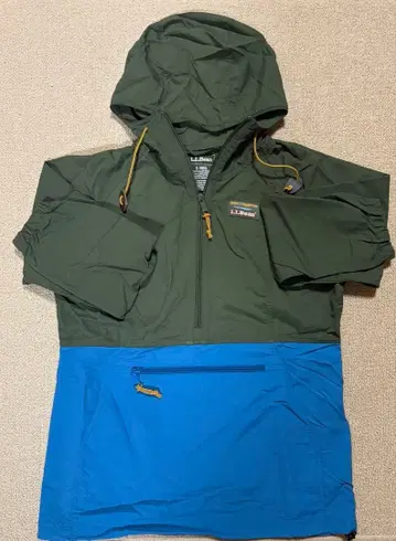 LLbeen 후드 부착 나일론 풀오버