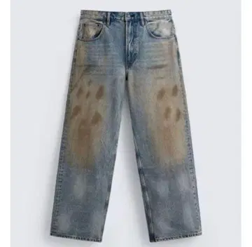 ZARA 배기핏 데님 청바지 EU44 JP34 레어 완판템