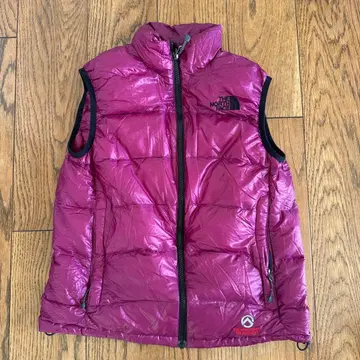 THE NORTH FACE 퍼플 다운 베스트 M