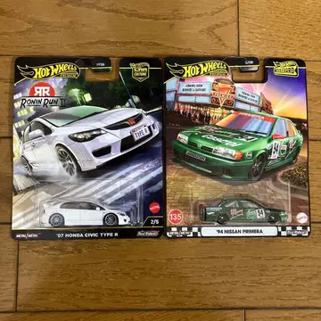 핫휠 혼다 시빅 타입R 닛산 프리메라 2종 세트 새상품