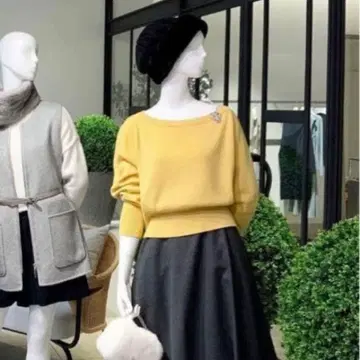 폭시 드라제 캐시미어 스웨터 40