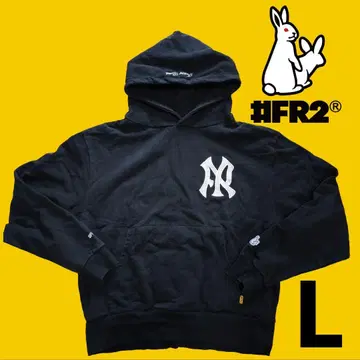 #FR2 후드티 L 사이즈 블랙