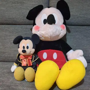 미키마우스 봉제 인형 2체 세트!