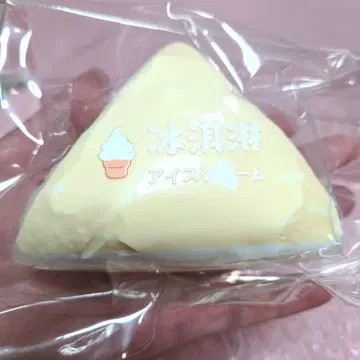 말랑말랑 딱딱한 얼음 버터 L 사이즈 삼각형 아이스크림 타바스코 스퀴즈