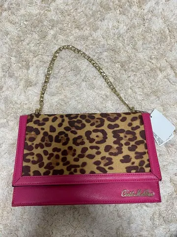 Caitlin McHugh 레오파드 무늬 숄더백