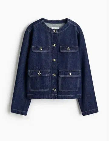 H&M 데님 자켓