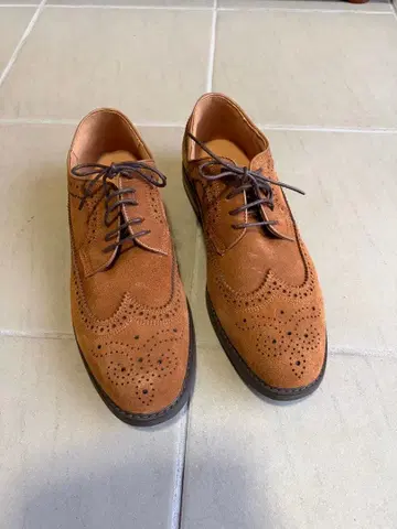 MEN's 백 스킨 가죽 신발 26.5cm 미사용