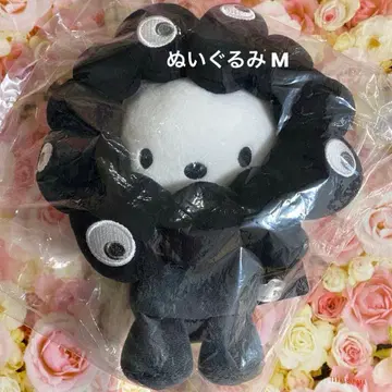 산리오 미야쿠미야쿠 변신 봉제 인형 M 블랙 포차코 새상품