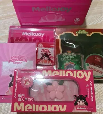 Mellojoy 반숙 치즈 사쿠라 벚꽃 그림자 해외 스퀴즈 멜로조이