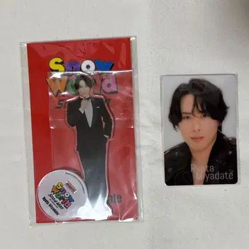 Snow World 미야타테 료타 아크릴 스탠드 엿보기 카드